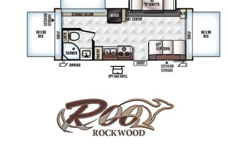 2016 Forest River RV Rockwood Roo 233S