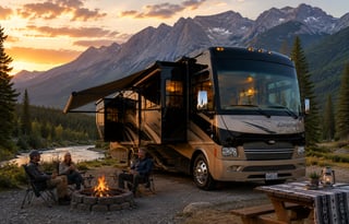 Winnebago:King Bed • FREE WiFi • Solar