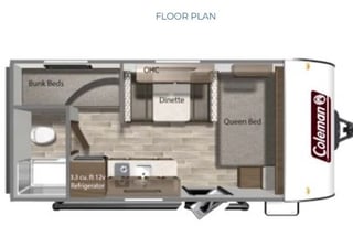 2023 Coleman 17 B Lantern LT