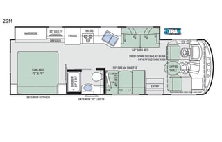 Luxury RV Camping - 2018 Thor Hurricane