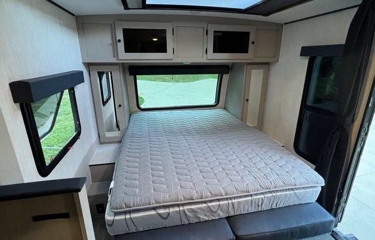 Master bed, unfolded