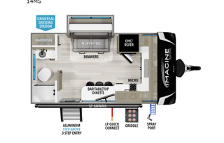 2024 Grand Design 14MS (Beginner & Pet Friendly)