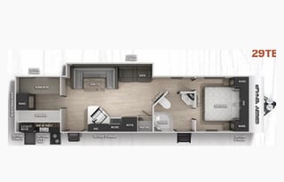 Luxury Black Label RV Sleeps 9 - Outdoor Kitchen