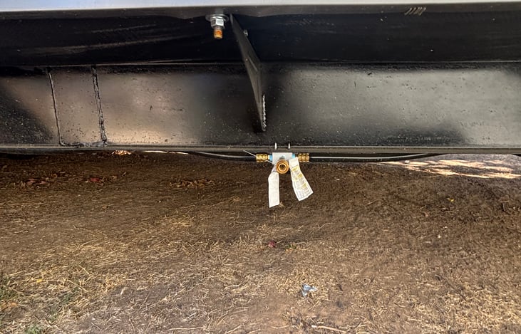gas line for direct hookup
