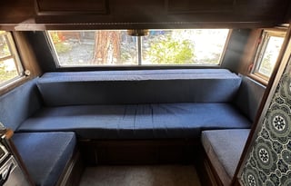 *Burning Man* Trailer setup on playa ready