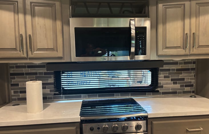 Microwave convection, oven and stove and gas oven