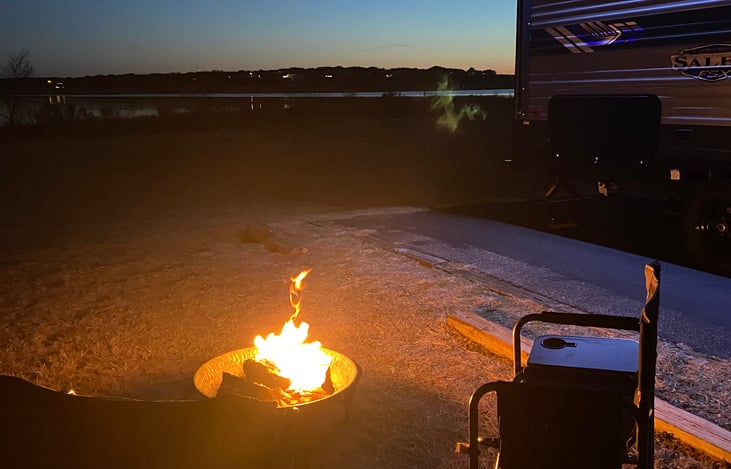 Night time on Canyon Lake