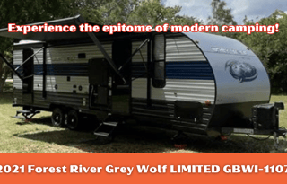 Experience the epitome of modern camping luxury!