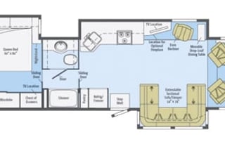 2014 Itasca Sunova 33c - Comfort and Space