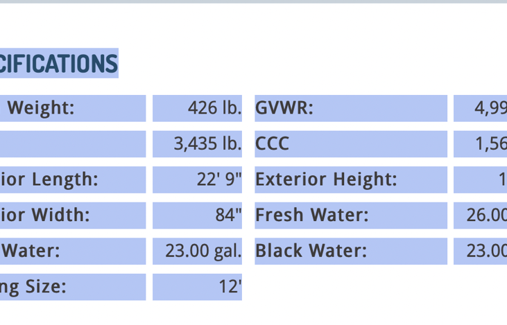 Specs photo is cut off. Tried fixing it. You can also Google the specs. Message me for better photos. The photos seem to enlarge on this platform.