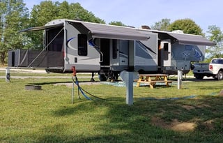 Glamping YOLO   2016 Open Range RV  38RGR