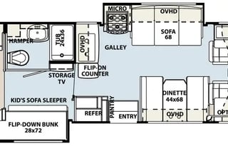 Spacious & Clean 2014:4 TVS &2 SLIDE OUTS:Sleeps 8