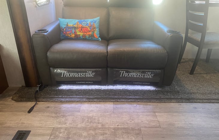 Heated massage chairs