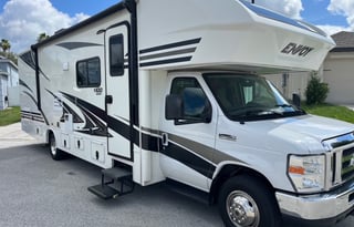 Moose, a 2018 Jayco Envoy