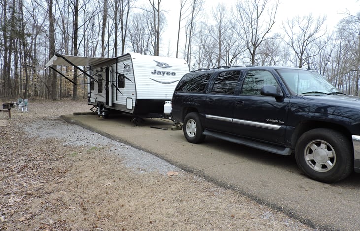 Easily towed by large SUV or full size Pickup