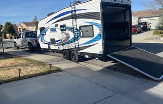 19 ft Toy Hauler with Generator - aka 'Sammy'