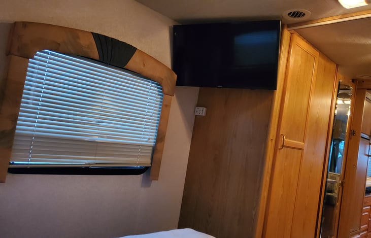 Smart tv in master bedroom