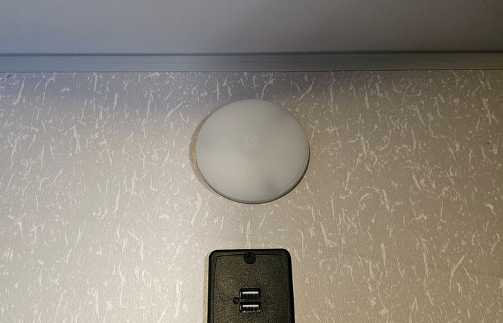 LED light and USB charger