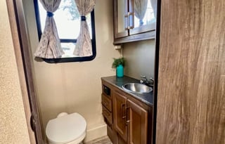 Moose, a 2018 Jayco Envoy