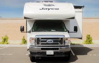 Modern Jayco Redhawk 24B- solar