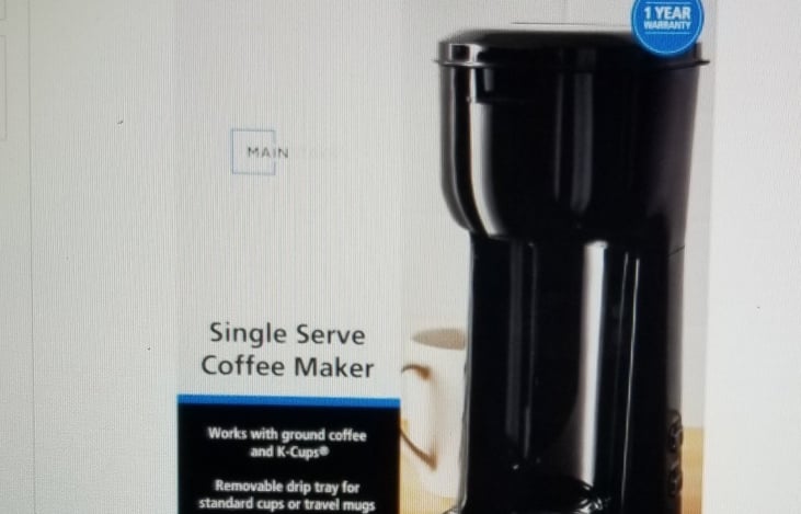 Mainstays Single Serve Dual Brew Coffee