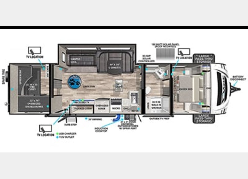 Travel Trailer rentals in Sewell