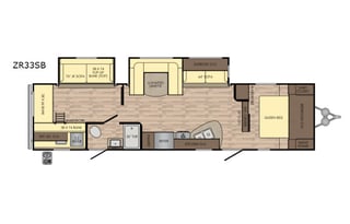 Renovated Bunkhouse Camper