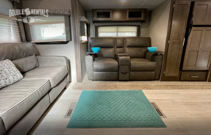 Double Recliners with Swivel