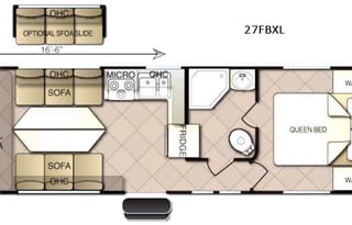 2017 Pacific Coachworks Powerlite XL 27FBXL