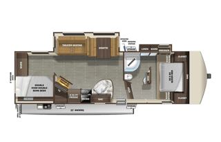 2021 Telluride 296BHS RENTAL