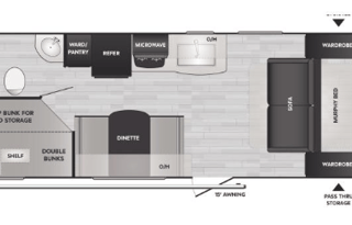 2022 Keystone RV Bullet Crossfire 2200BH