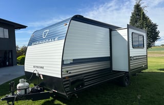 Aaron's 2026 Springdale 18' bunkhouse