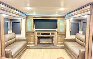 Large Front Living Family Camper