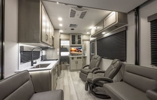 Small Floor Plan with a Patio