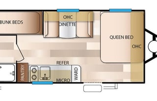 2017 Forest River RV Salem Cruise Lite FS 195BH