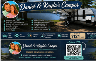 Daniel & Kayla’s Camper