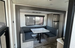 Adventure awaits in this pet friendly trailer!