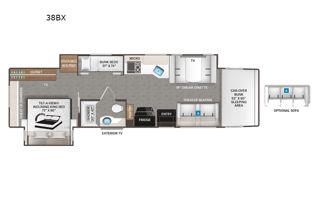 2023 Luxury Super C RV with Bunks!