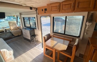 Modern and elegant Fun Bus with driver
