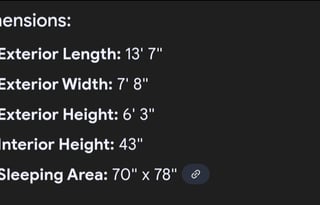 Happy trails & tails! Dog friendly tear drop!