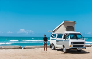 Hawaii Camper Van! Classic VW Pop-Top 5 minutes from Honolulu Airport on Oahu