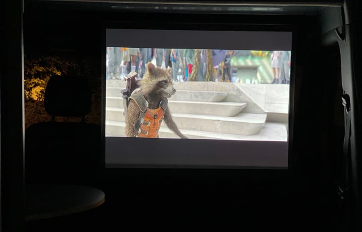 Smart Projector with 40inch screen