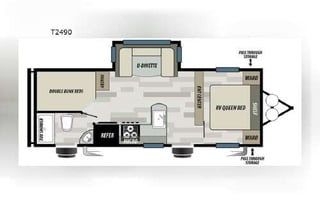 2019 Forest River Evo T2490 Bunkhouse