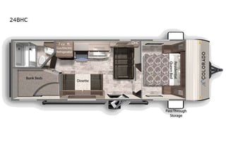 2022 Dutchmen RV Colorado 24BHC