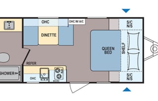 Happy as a Clam 2018 Coleman Light 1805RB
