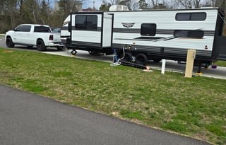 Wildwood 280RT Toy Hauler — Patio Deck, U-Dinette,