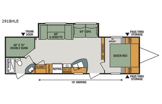 2017 KZ Sportsmen LE 291BHLE