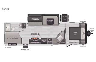 2022 Keystone Hideout 29 DFS