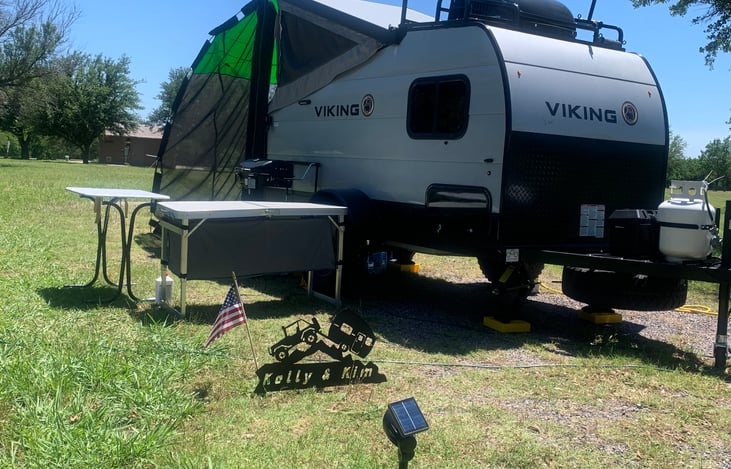 Set up and ready for fun.