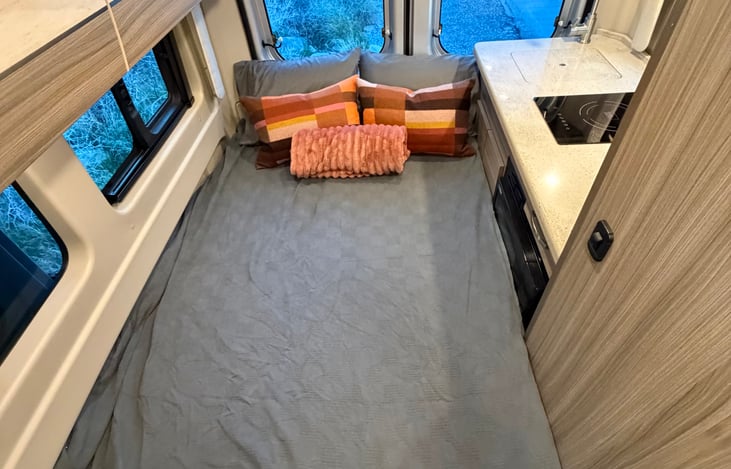 rear couch folds out